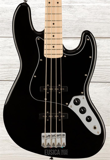 [0378605306] BAJO ELECTRICO SQUIER BY FENDER, SERIE AFFINITY ACTIVE JAZZ, 4 CUERDAS, PASIVO, COLOR NEGRO