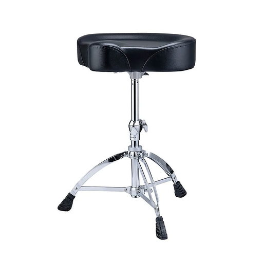 [T675] BANCO MAPEX, PARA BATERIA, PATA DOBLE CROMADO, ASIENTO ERGONOMICO