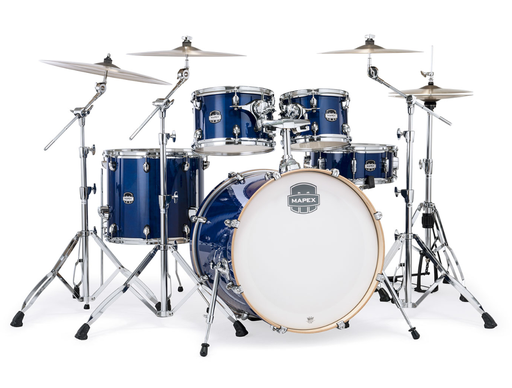 [MM529SF OD] BATERIA ACUSTICA MAPEX, SERIE MARS, 5PCS, AZUL MEDIANOCHE, MEDIDAS: 22", 16", 14", 12", 10"