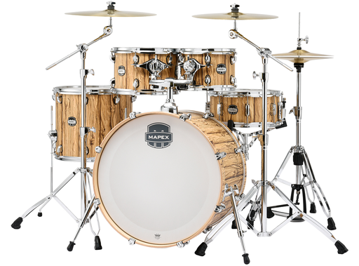 [MA529SF IW] BATERIA ACUSTICA MAPEX, SERIE MARS, 5PCS, COLOR NATURAL (IW), MEDIDAS: 22"X18", 10"X07", 12"X08", 16"X14", 14"X6.5"