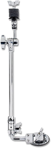 [DWSM770] CLAMP BRAZO EXTENDIBLE DW, PARA PLATILLO,  ADAPTABLE A BOMBO, CROMADO