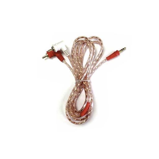 [BMS-ST-35-6] CABLE AUDIOPIPE, 2 RCA A 3.5 STEREO, 6 PIES, PRESENTACION EN BOLSA