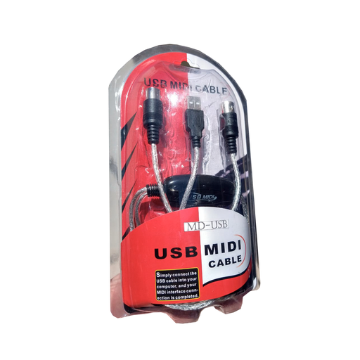 [MD-USB] CABLE DOBLE MIDI A USB WINGO