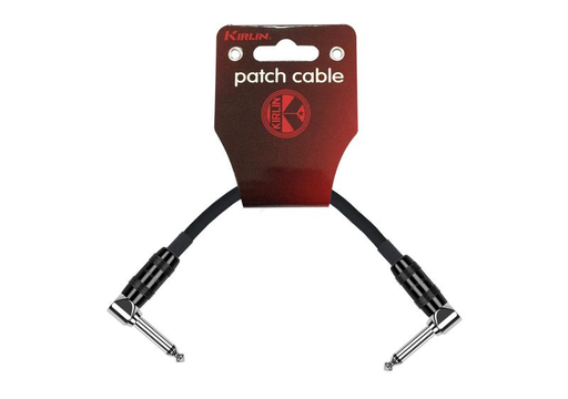 [IPC-203-0.15M/BK 20AWG] CABLE KIRLIN, PARA PEDAL DE EFECTOS, INTERPEDAL, MONO