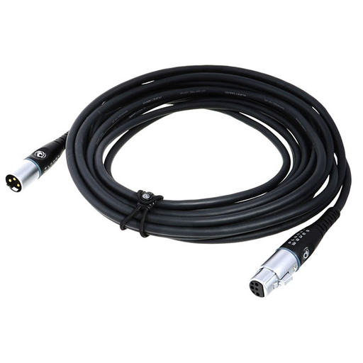 [PWM25] CABLE PARA MICROFONO PLANET WAVES, XLR MACHO - XLR HEMBRA, CAPA NEGRO LISO, 7.5 METROS