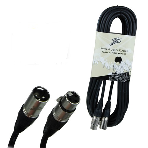 [ZMC-24XMXF-25NP] CABLE PARA MICROFONO STUDIO Z, XLR MACHO - XLR HEMBRA, 7.5 METROS