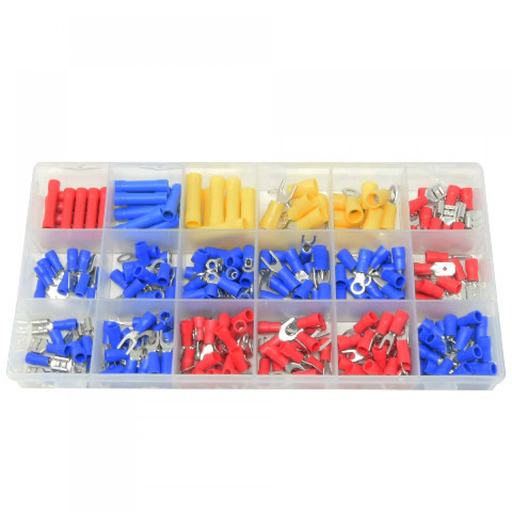 [IS-GRK-270] CAJA DE TERMINALES I.S, 270 PIEZAS, VARIOS COLORES