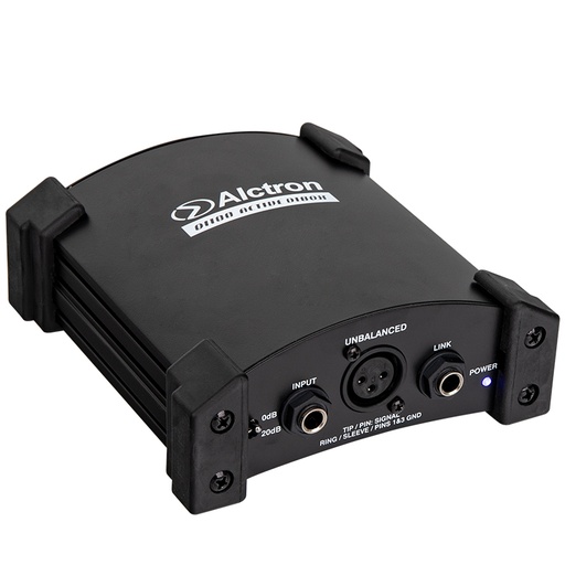 [DI100B] CAJA DIRECTA ALCTRON, ULTRA DI, ACTIVO, 1 CANAL, PARA ESCENARIO Y ESTUDIO