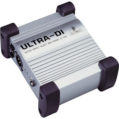 [DI100] CAJA DIRECTA BEHRINGER, ULTRA DI, ACTIVO, 1 CANAL, PARA ESCENARIO Y ESTUDIO