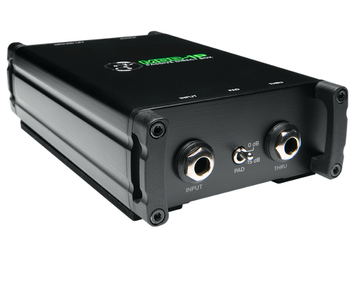 [MDB-1P] CAJA DIRECTA MACKIE PASIVO, 2 CANALES, CHASIS DE ACERO, COLOR NEGRO