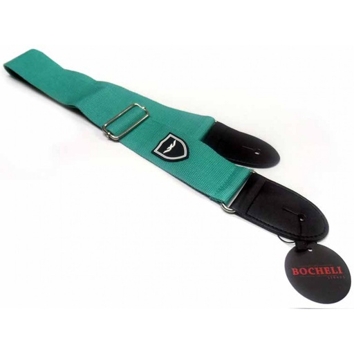 [WS-07AQ] CINCHO BOCHELI, PARA GUITARRA/BAJO, AQUA