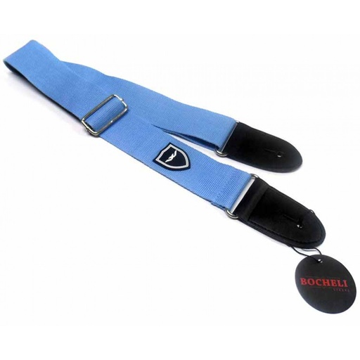 [WS-07LB] CINCHO BOCHELI, PARA GUITARRA/BAJO, CELESTE