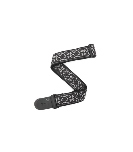 [T20W1419] CINCHO D´ADDARIO, PARA GUITARRA, DISEÑO MONTERREY 4, COLOR NEGRO