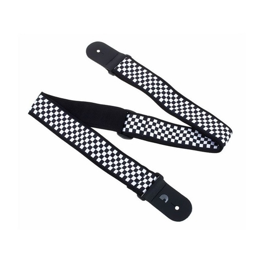 [50C02] CINCHO D´ADDARIO, PARA GUITARRA, DISEÑO WEST COAST CHECKMATE