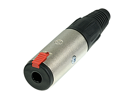 [NJ3FC6] CONECTOR DE CABLE  NEUTRIK, 1/4, CON BLOQUEO PROFESIONAL PARA CONEXIONES EN LINEA SEGURA,