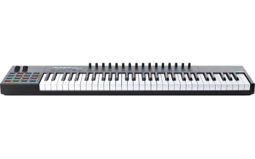 [VI61] CONTROLADOR MIDI ALESIS, 61 TECLAS, PARA MAC/PC/OIS, 16 PADS