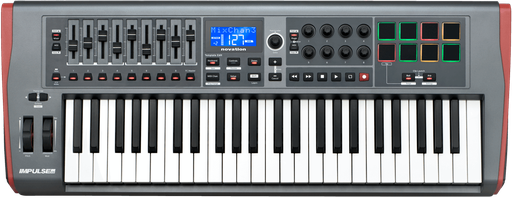 [IMPULSE 49] CONTROLADOR MIDI IMPULSE NOVATION, USB MIDI, 49 TECLAS, AUTOMAPEO, PARA MAC/PC/IOS