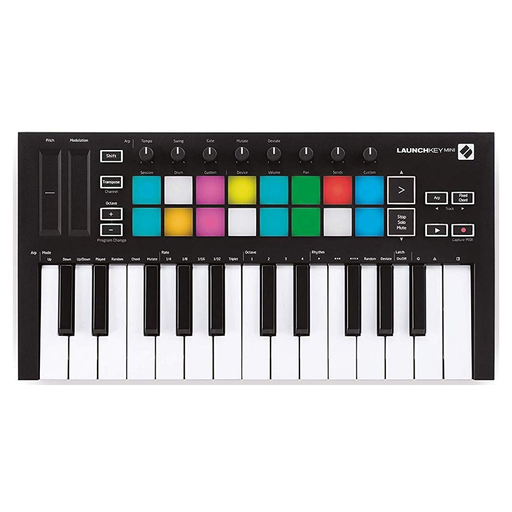 [MINI MK3] CONTROLADOR MIDI LAUNCHKEY NOVATION, 25 MINI TECLAS, PARA MAC/PC/IOS