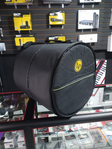 [RED-F-TIM-LP-BK] FUNDA PARA 2 TIMBALES LP, ENGUATADO, COLOR NEGRO