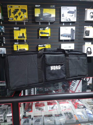 [RED-F-TEC-KG-X5D-BK] FUNDA PARA TECLADO KORG X5D, ENGUATADO, COLOR NEGRO