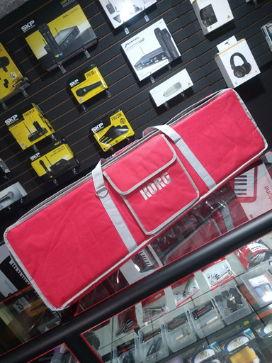 [RED-F-TEC-KG-X50-RD] FUNDA PARA TECLADO KORG X50, ENGUATADO, COLOR ROJO