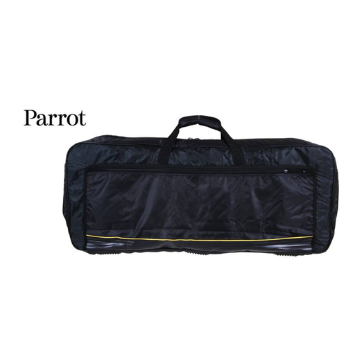 [117-4/5OCT-BK] FUNDA PARA TECLADO, ENGUATADO, COLOR NEGRO