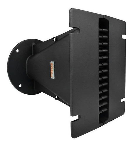 [WG500] GUIA DE ONDA PRV AUDIO, PARA SISTEMA AEREO, ALUMINIO, SALIDA 1.4 BOLT-ON, COBERTURA 140°, COLOR NEGRO