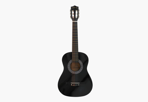 [GS34-BAG/BK] GUITARRA CLÁSICA SARA, 34", COLOR NEGRO, CON FUNDA