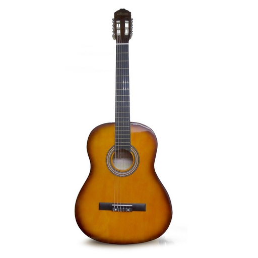 [GV-AC851CBS] GUITARRA CLASICA VALENCIANA, 39, MARRON SOMBREADO (YAMAHA SOMBREADO), CON FUNDA