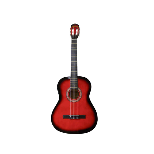 [GV-AC851RB] GUITARRA CLASICA VALENCIANA, 39, ROJO SOMBREADO, CON FUNDA