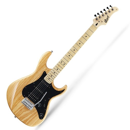 [G200DX NAT] GUITARRA ELECTRICA CORT, STRATOCASTER, MADERA FRESNO, ARCE, ARCE DURO, COLOR BRILLANTE NATURAL,, INCLUYE FUNDA