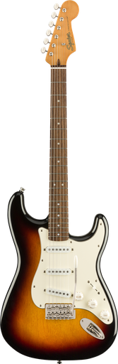 [0374010500] GUITARRA ELECTRICA FENDER, SERIE SQUIER , STRATOCASTER, CLASICA 60S, COLOR RAYO SOLAR FENDER, DIAPASON DE LAUREL INDIO