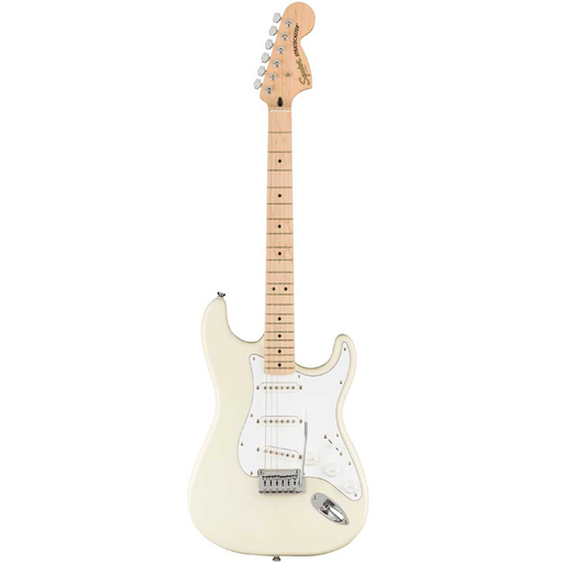 [0378002505] GUITARRA ELECTRICA FENDER, SERIE SQUIER AFFINITY, STRATOCASTER, COLOR BLANCO HUESO
