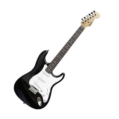 [0370910506] GUITARRA ELECTRICA SQUIER FENDER, STRATOCASTER, NEGRO