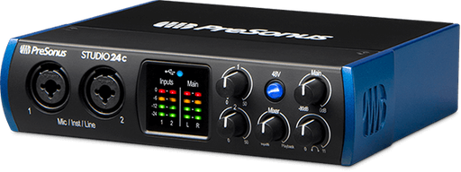 [STUDIO 24C] INTERFACE DE AUDIO PRESONUS, STUDIO, 2 CANALES, CONEXION USB/USB C