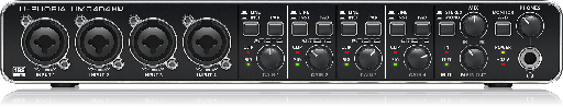 [UMC404HD] INTERFACE DE AUDIO U-PHORIA BEHRINGER, 4 ENTRADAS, 8 SALIDAS, CON PREAMPS MIDAS AUDIOPHILE 4X4 USB, 24BITS, 192KHZ