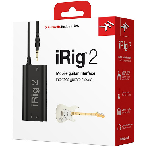 [IRIG 2] INTERFACE PARA GUITARRA IK MULTIMEDIA, COMPATIBLE CON IOS Y MAC