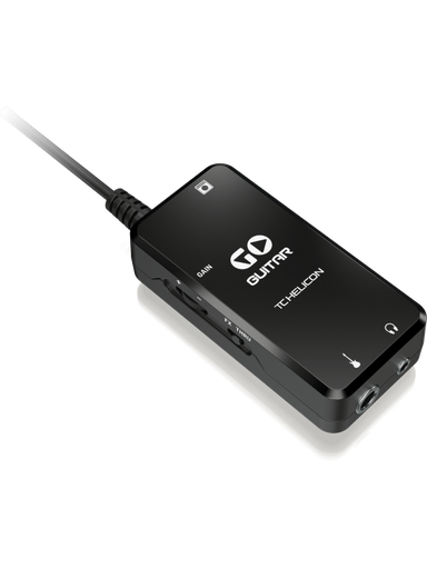 [GO GUITAR] INTERFACE PORTATIL PARA GUITARRA TC HELICON, PARA DISPOSITIVOS MOVILES, iOS, ANDROID, MAC Y PC