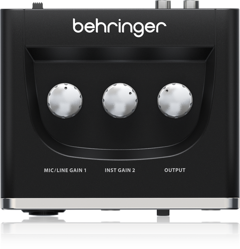 [UM2 U-PHORIA] INTERFAZ DE AUDIO UM2 U-PHORIA BEHRINGER, CON PREAMPS XENYX AUDIOPHILE 2x2 USB
