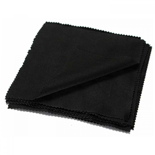 [WIN-C1] LIMPIADOR (PAÑO) VIVALDI, PARA LIMPIAR INSTRUMENTOS SIN RASPAR, COLOR NEGRO