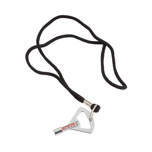 [SC-GDKBCO] LLAVE GIBRALTAR, PARA AFINAR TAMBORES DE BATERIA, CON DESTAPADOR, CROMADO