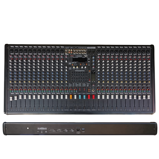 [T-MX2608] MECLADORA PASIVA PROSOUND, 26 CANALES ( 24 CANALES HIBRIDOS Y 2 CANALES TS ), 3 AUX RETORNOS, EQ GRAFICO, FX , USB MP3 Y REC