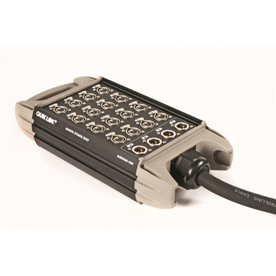 [BOX/644-30K] MEDUSA PARA ESCENARIO ( SNAKE ) QUIKLOK, 24 ENTRADAS XLR, 8 SALIDAS XLR, 30 METROS DE LONGITUD