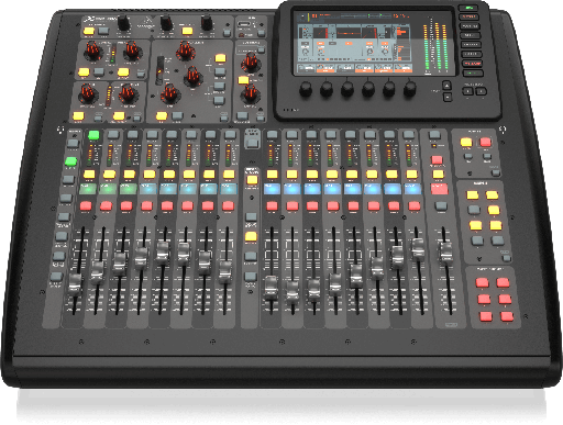 [X32 COMPACT] MEZCLADORA DIGITAL DE MESA BEHRINGER, 40 CANALES, 16 PREAMPS MIDAS, 17 FADERS MOTORIZADOS