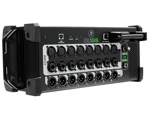 [DL16S] MEZCLADORA DIGITAL DE RACK MACKIE, 16 CANALES, 8 AUX, SERIE DL, PREAMP ONYX+, MODULO WIFI INTEGRADO,