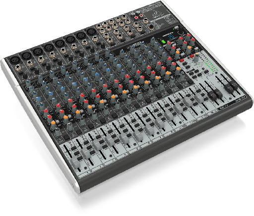 [X2222USB] MEZCLADORA PASIVA BEHRINGER, XENYX, 22 ENTRADAS (8XLR) (4 STEREO) (RCA) 2/2 BUSES, INTERFACE, FX INTEGRADO
