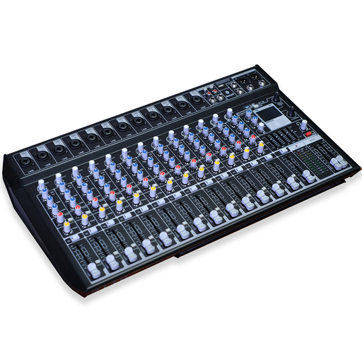 [LST16 BT] MEZCLADORA PASIVA LS SYSTEMS, 16 ENTRADAS (12 XLR) (2 STEREO), USB PLAYBACK, BLUETOOTH, FX