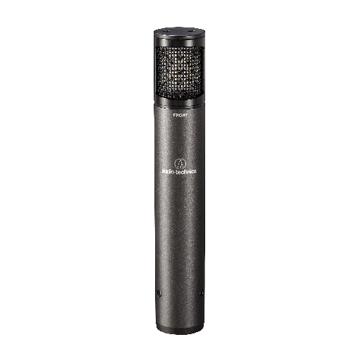 [ATM450] MICROFONO CONDENSADO AUDIO TECHNICA, CARDIOIDE, DIRECCION LATERAL, 40Hz a 20Khz, COLOR NEGRO