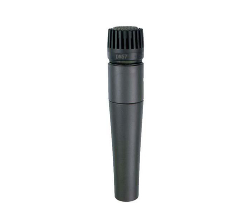 [T-DM57] MICROFONO DINAMICO PROSOUND, PARA INSTRUMENTO, CARDIOIDE, CHASIS NEGRO, CON CABLE XLR A XLR