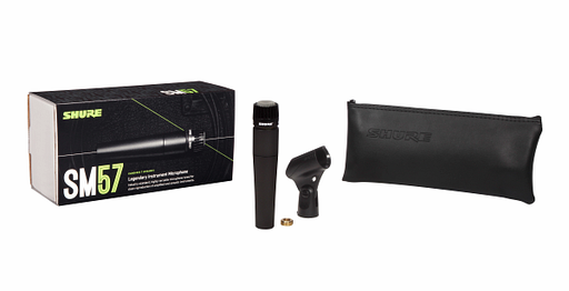 [SM57-LC] MICROFONO DINAMICO SHURE, PARA INSTRUMENTO, CARDIOIDE, CHASIS NEGRO